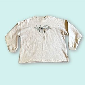 [Northern Treasures] Pinecone Crewneck Pullover